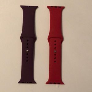 Purple and Red DGege Apple Watch Band